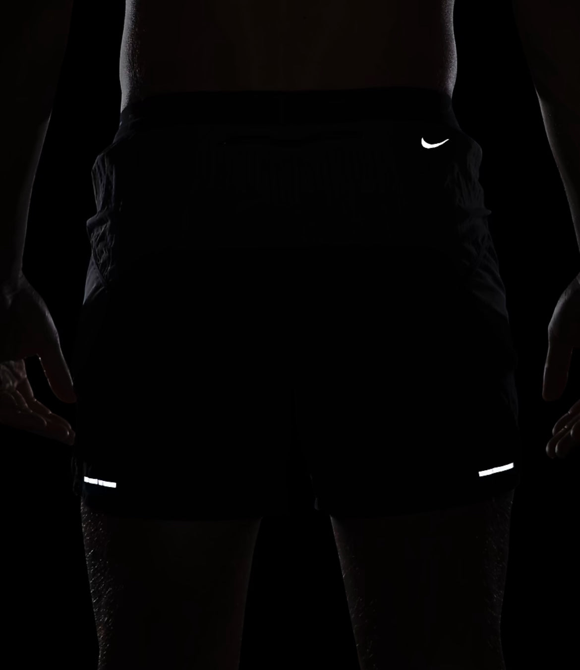 Short Running Nike Trail Black