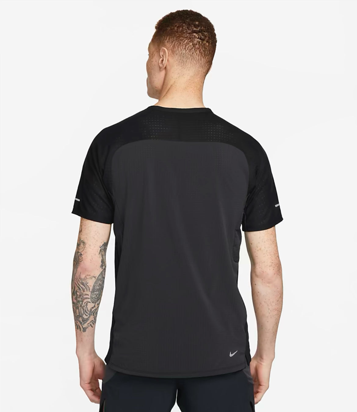 T-Shirt Running Nike Trail Black