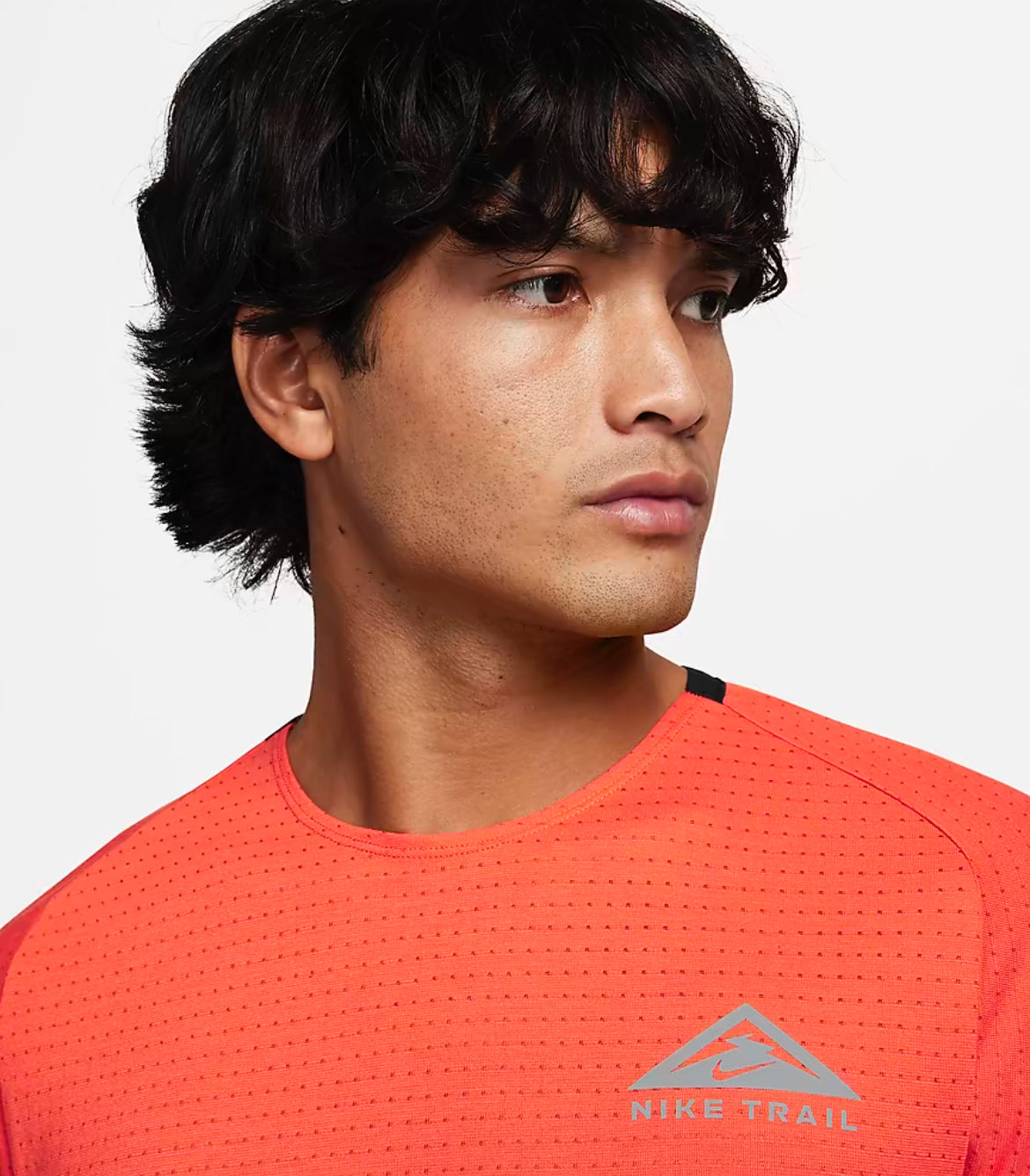 T-Shirt Running Nike Trail Red