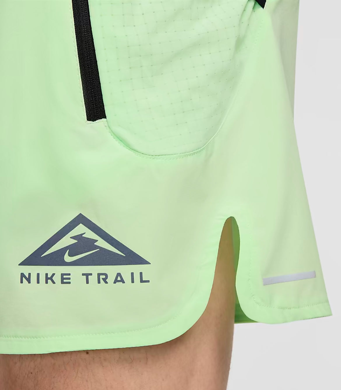 Short Running Nike Trail Green Pale