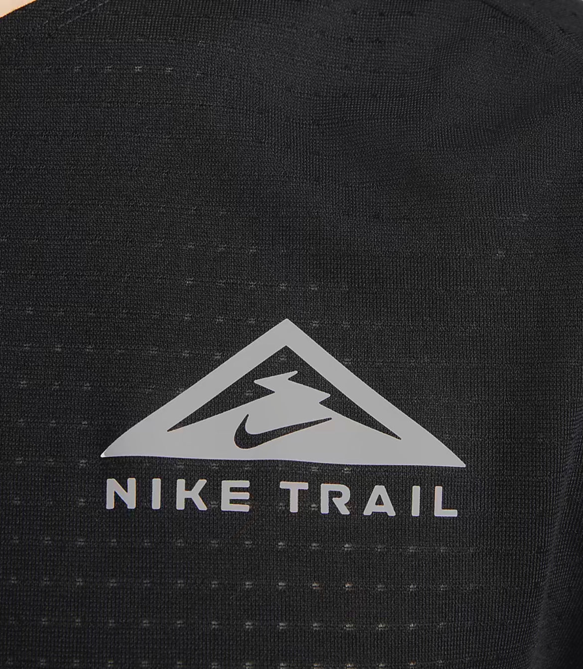T-Shirt Running Nike Trail Black